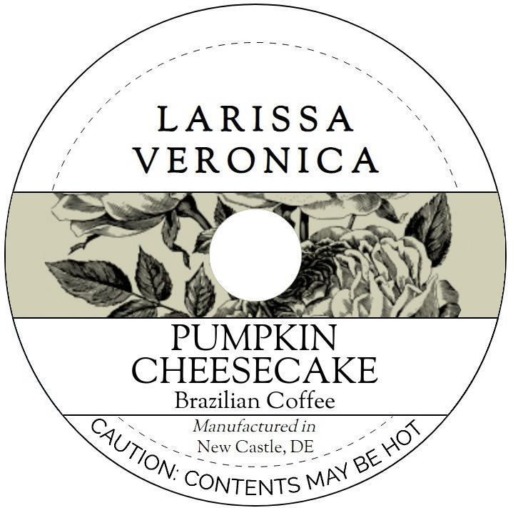 Pumpkin Cheesecake Brazilian Coffee <BR>(Single Serve K-Cup Pods)