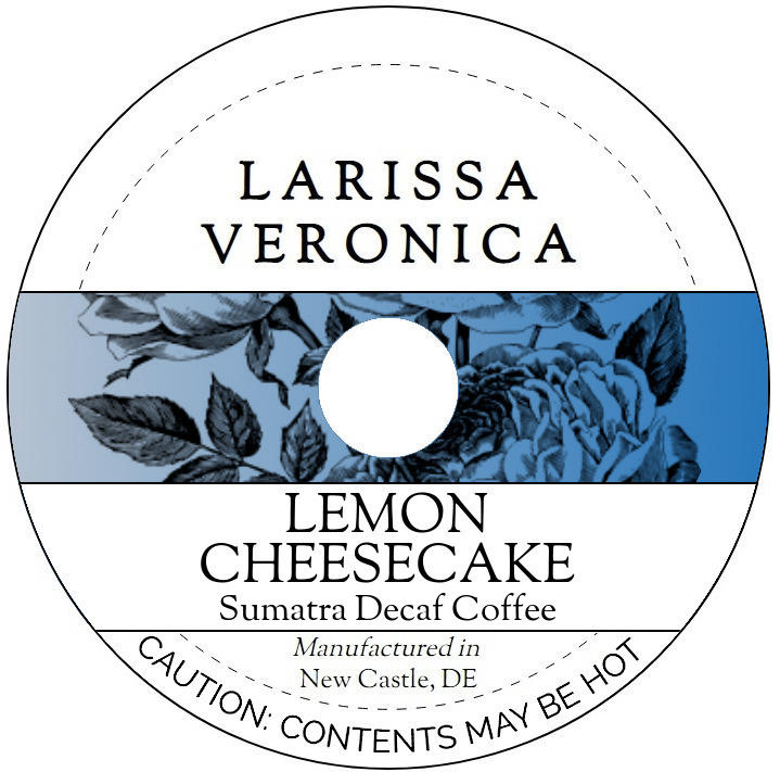 Lemon Cheesecake Sumatra Decaf Coffee <BR>(Single Serve K-Cup Pods)