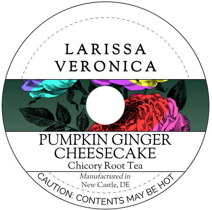 Pumpkin Ginger Cheesecake Chicory Root Tea <BR>(Single Serve K-Cup Pods)