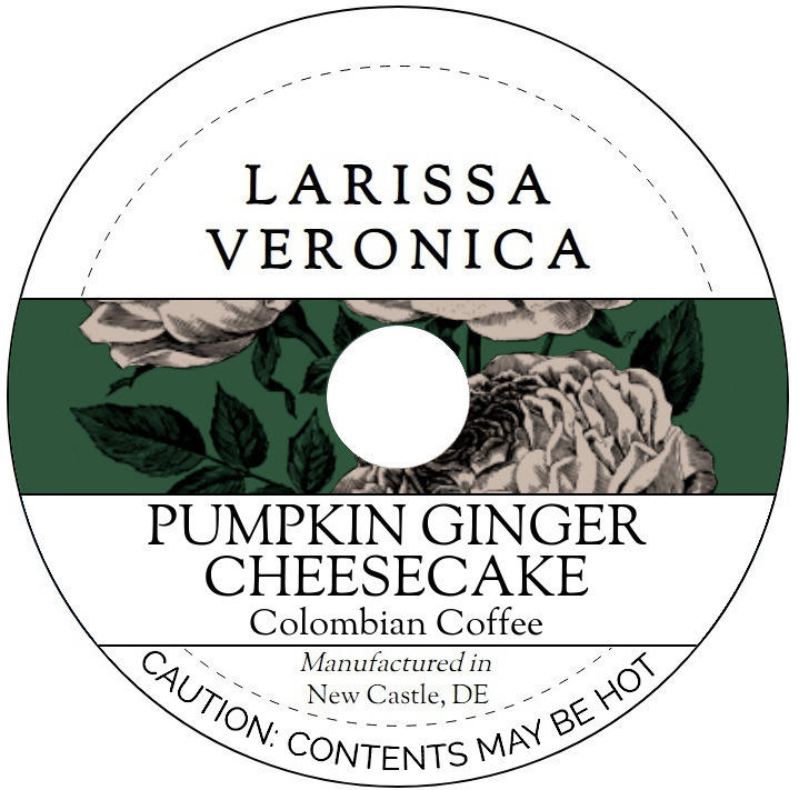 Pumpkin Ginger Cheesecake Colombian Coffee <BR>(Single Serve K-Cup Pods)