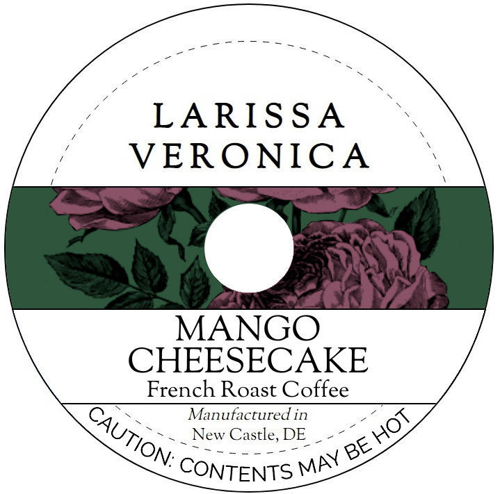 Mango Cheesecake French Roast Coffee <BR>(Single Serve K-Cup Pods)