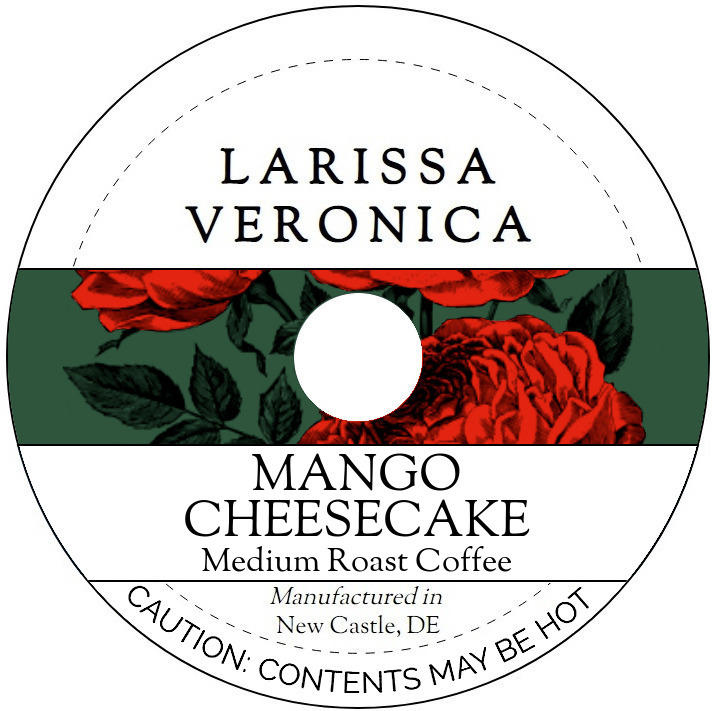 Mango Cheesecake Medium Roast Coffee <BR>(Single Serve K-Cup Pods)