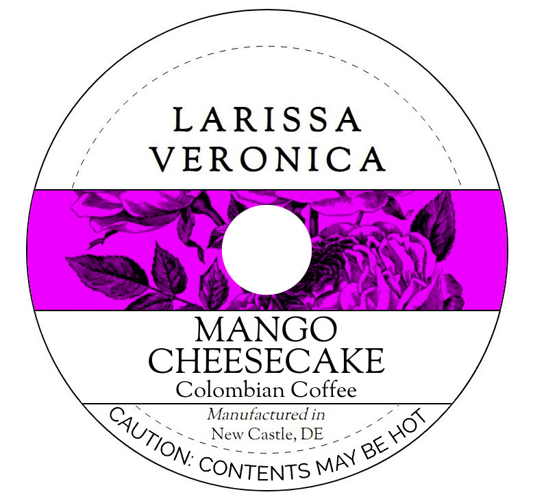 Mango Cheesecake Colombian Coffee <BR>(Single Serve K-Cup Pods)