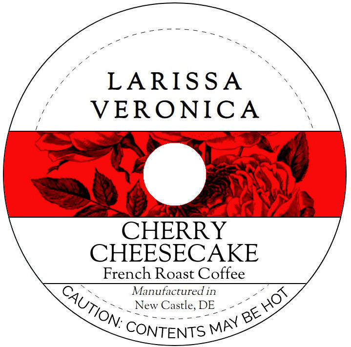 Cherry Cheesecake French Roast Coffee <BR>(Single Serve K-Cup Pods)