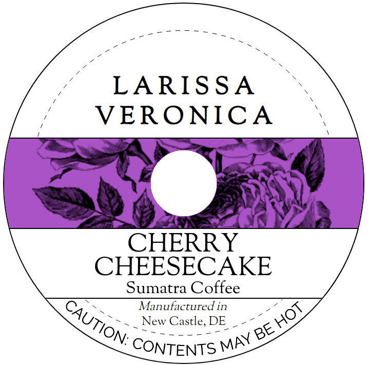 Cherry Cheesecake Sumatra Coffee <BR>(Single Serve K-Cup Pods)