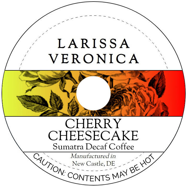 Cherry Cheesecake Sumatra Decaf Coffee <BR>(Single Serve K-Cup Pods)