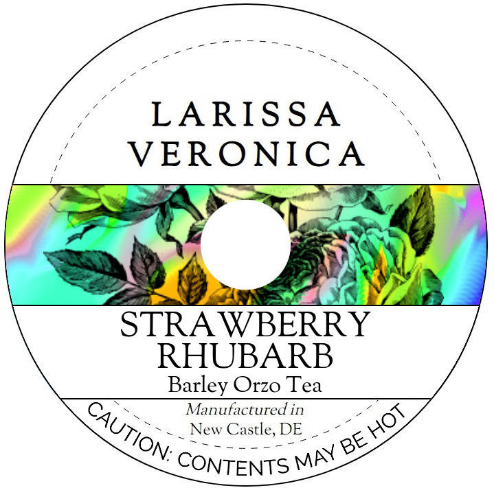 Strawberry Rhubarb Barley Orzo Tea <BR>(Single Serve K-Cup Pods)
