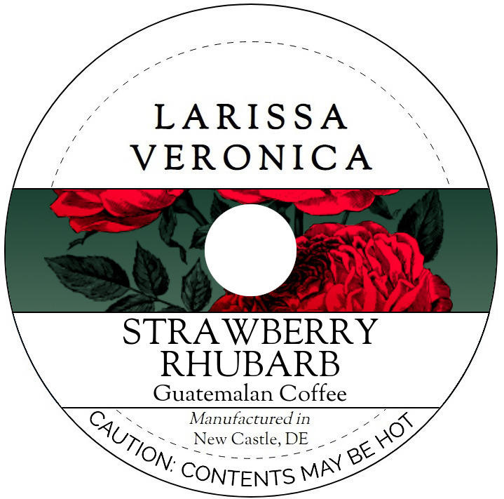 Strawberry Rhubarb Guatemalan Coffee <BR>(Single Serve K-Cup Pods)
