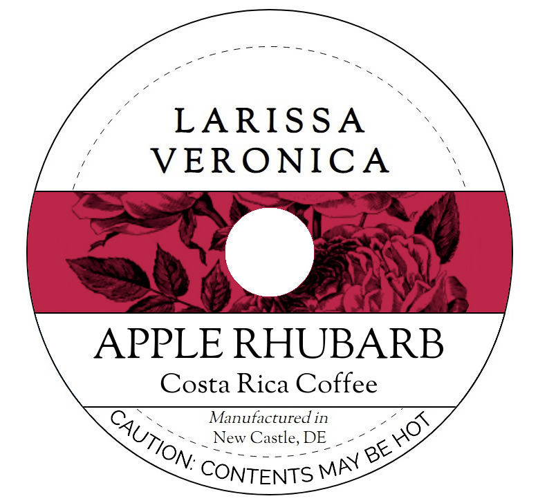 Apple Rhubarb Costa Rica Coffee <BR>(Single Serve K-Cup Pods)