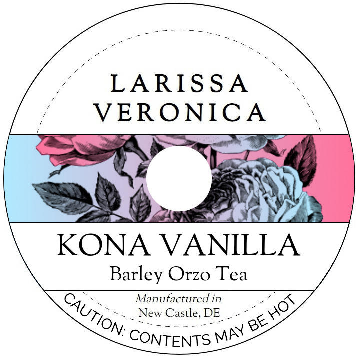 Kona Vanilla Barley Orzo Tea <BR>(Single Serve K-Cup Pods)
