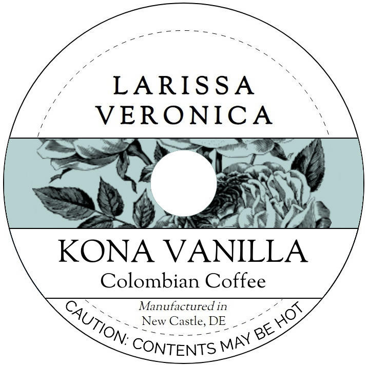 Kona Vanilla Colombian Coffee <BR>(Single Serve K-Cup Pods)