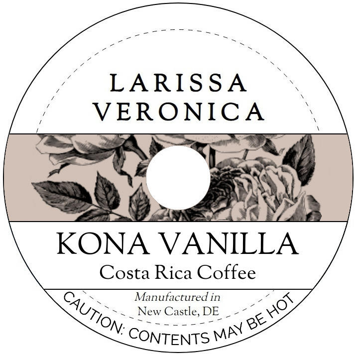 Kona Vanilla Costa Rica Coffee <BR>(Single Serve K-Cup Pods)