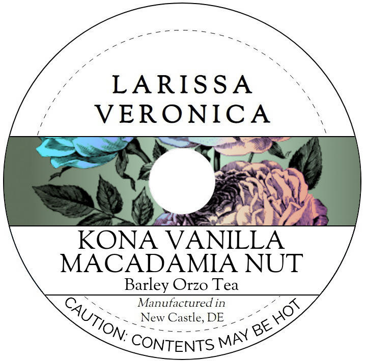 Kona Vanilla Macadamia Nut Barley Orzo Tea <BR>(Single Serve K-Cup Pods)