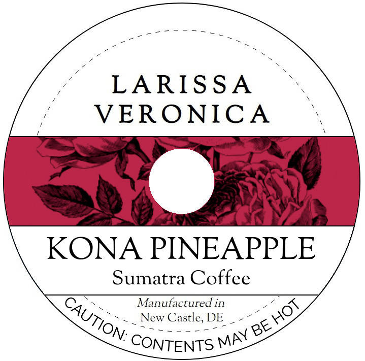Kona Pineapple Sumatra Coffee <BR>(Single Serve K-Cup Pods)