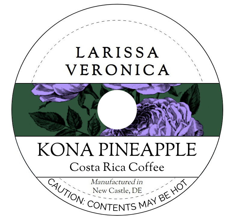 Kona Pineapple Costa Rica Coffee <BR>(Single Serve K-Cup Pods)