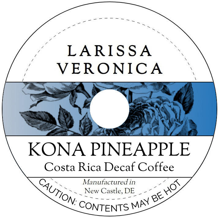 Kona Pineapple Costa Rica Decaf Coffee <BR>(Single Serve K-Cup Pods)