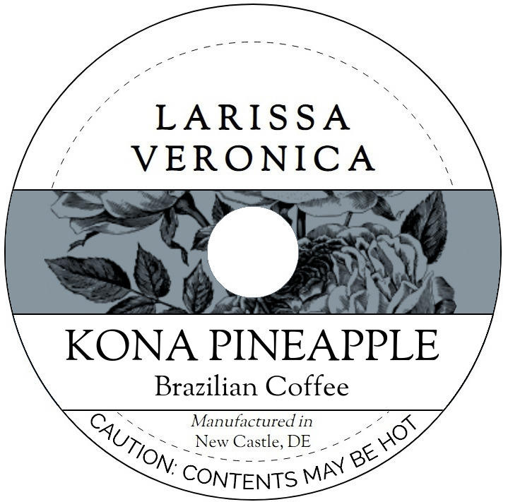 Kona Pineapple Brazilian Coffee <BR>(Single Serve K-Cup Pods)