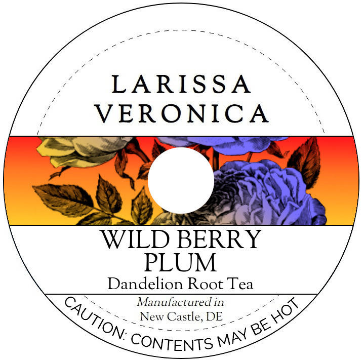 Wild Berry Plum Dandelion Root Tea <BR>(Single Serve K-Cup Pods)