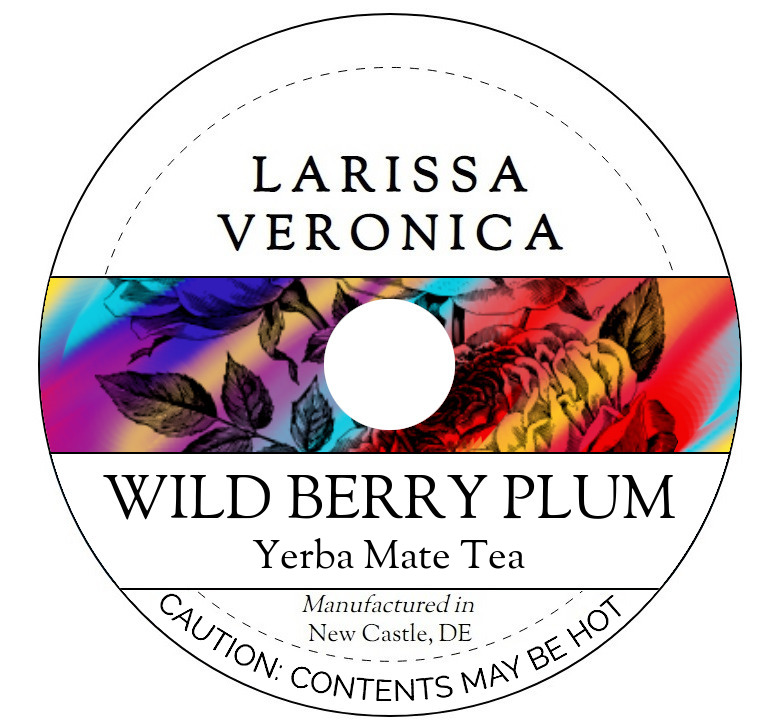 Wild Berry Plum Yerba Mate Tea <BR>(Single Serve K-Cup Pods)