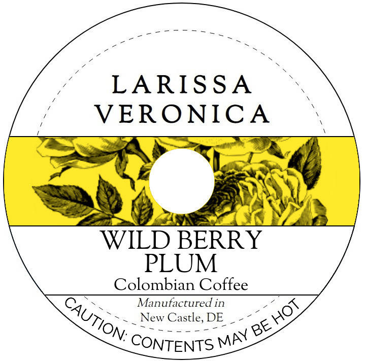 Wild Berry Plum Colombian Coffee <BR>(Single Serve K-Cup Pods)