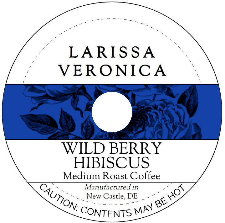 Wild Berry Hibiscus Medium Roast Coffee <BR>(Single Serve K-Cup Pods)