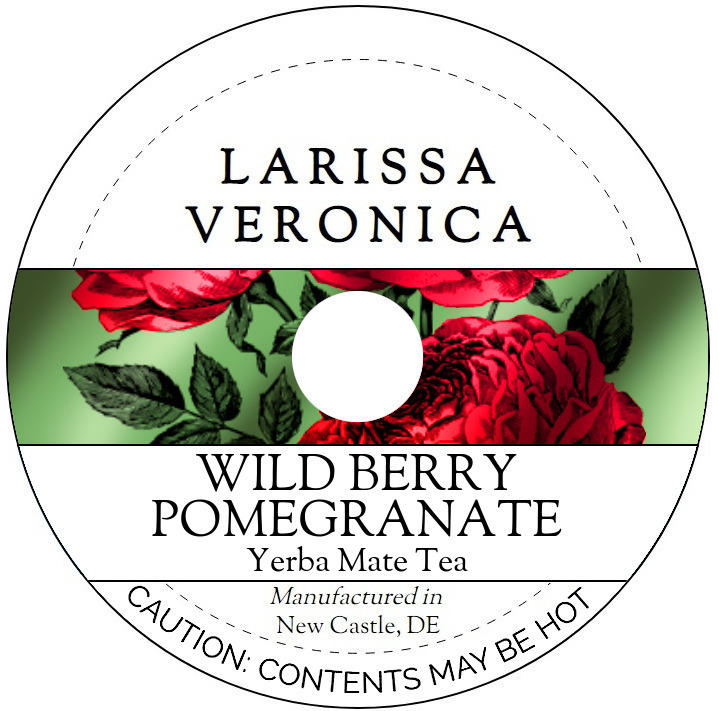 Wild Berry Pomegranate Yerba Mate Tea <BR>(Single Serve K-Cup Pods)