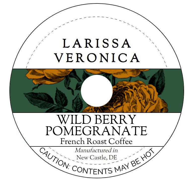 Wild Berry Pomegranate French Roast Coffee <BR>(Single Serve K-Cup Pods)