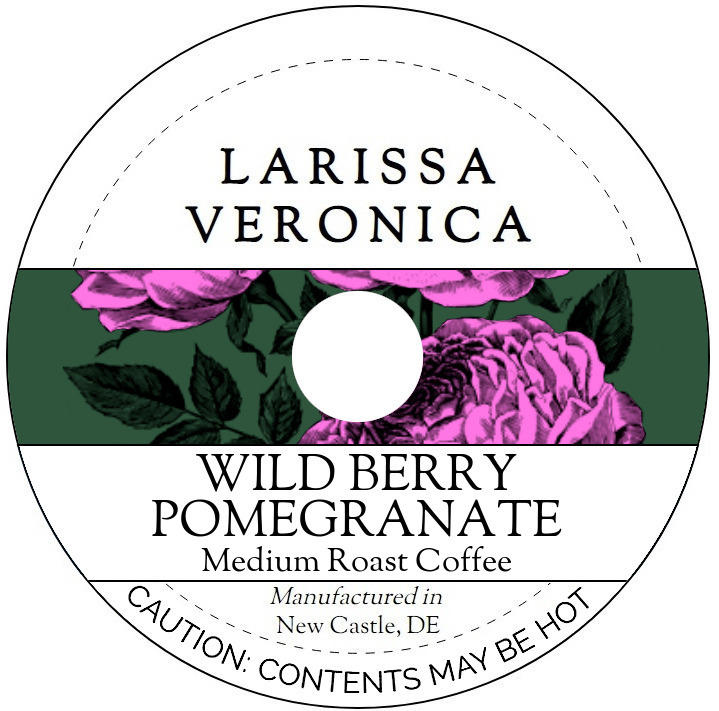 Wild Berry Pomegranate Medium Roast Coffee <BR>(Single Serve K-Cup Pods)