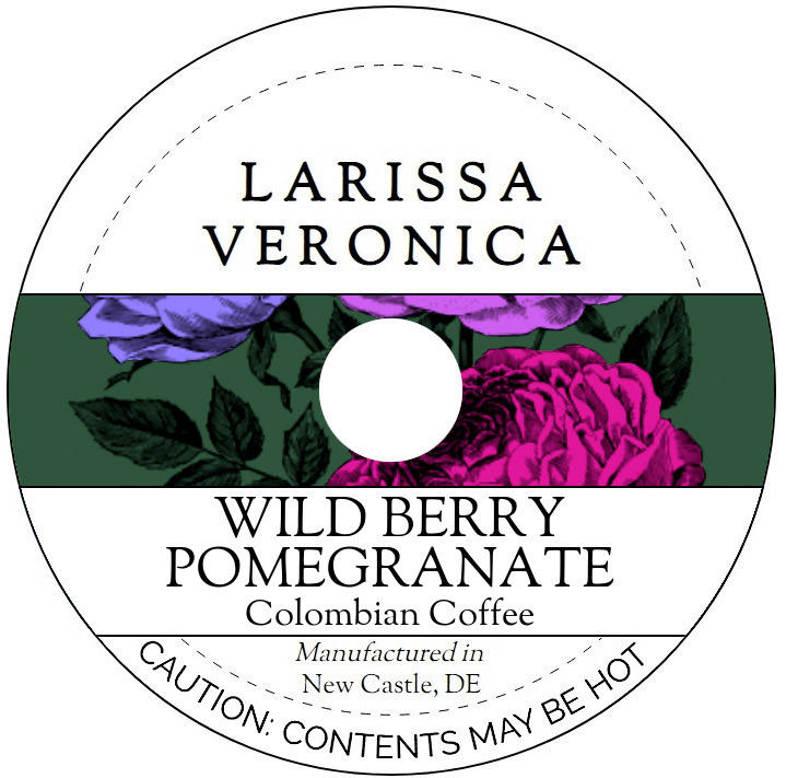 Wild Berry Pomegranate Colombian Coffee <BR>(Single Serve K-Cup Pods)