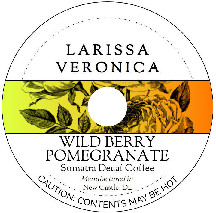 Wild Berry Pomegranate Sumatra Decaf Coffee <BR>(Single Serve K-Cup Pods)