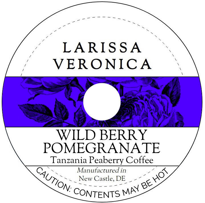 Wild Berry Pomegranate Tanzania Peaberry Coffee <BR>(Single Serve K-Cup Pods)