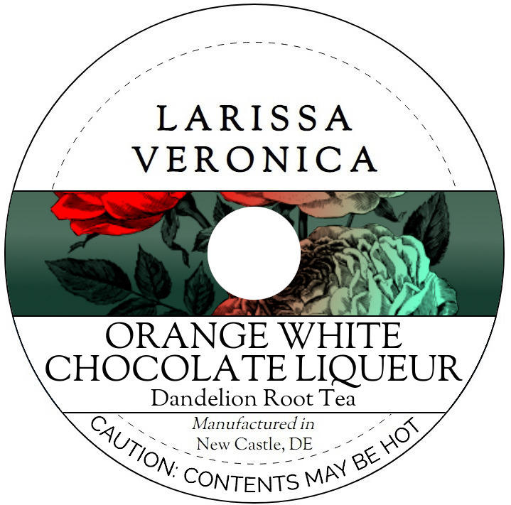 Orange White Chocolate Liqueur Dandelion Root Tea <BR>(Single Serve K-Cup Pods)