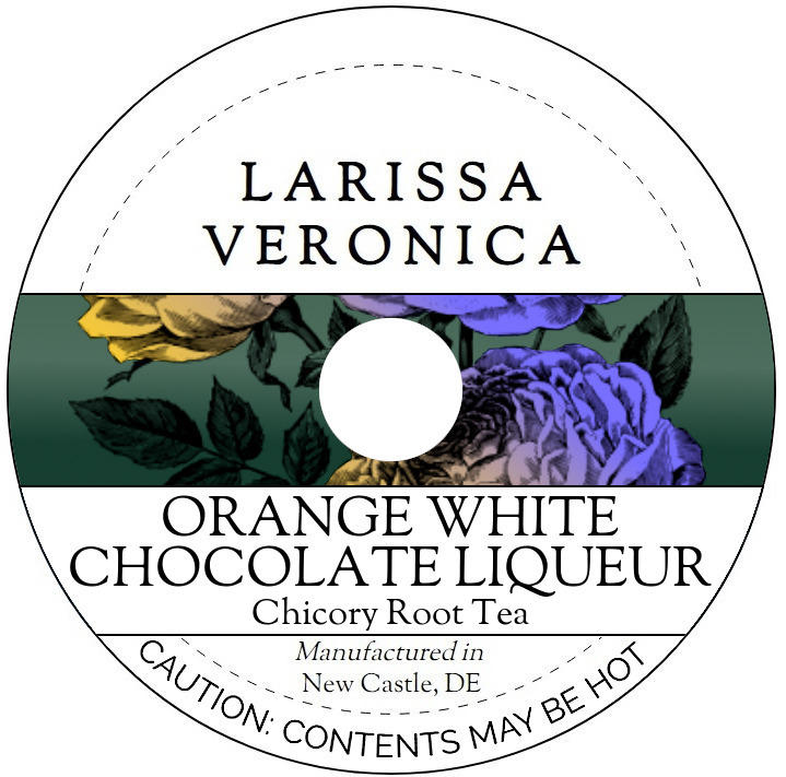 Orange White Chocolate Liqueur Chicory Root Tea <BR>(Single Serve K-Cup Pods)
