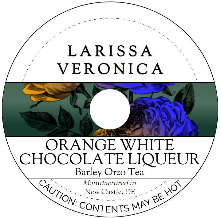 Orange White Chocolate Liqueur Barley Orzo Tea <BR>(Single Serve K-Cup Pods)