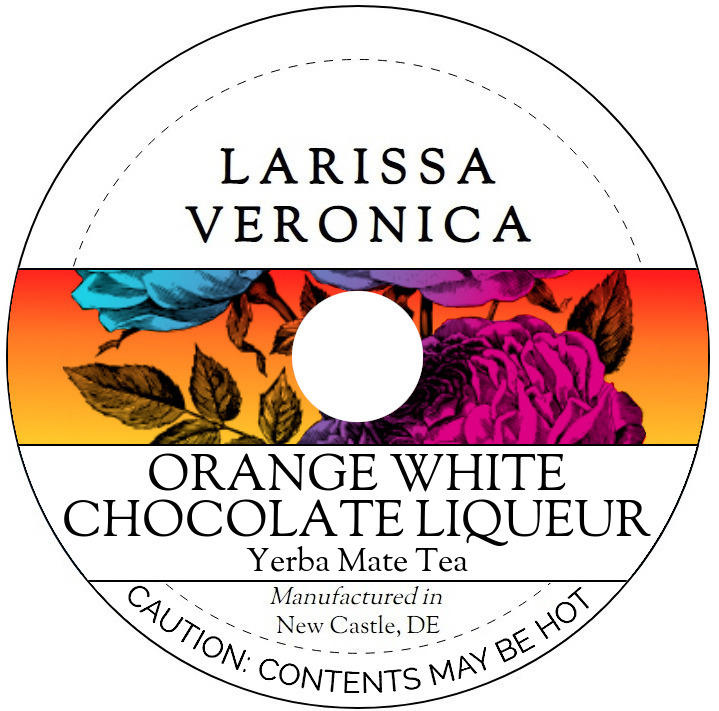 Orange White Chocolate Liqueur Yerba Mate Tea <BR>(Single Serve K-Cup Pods)