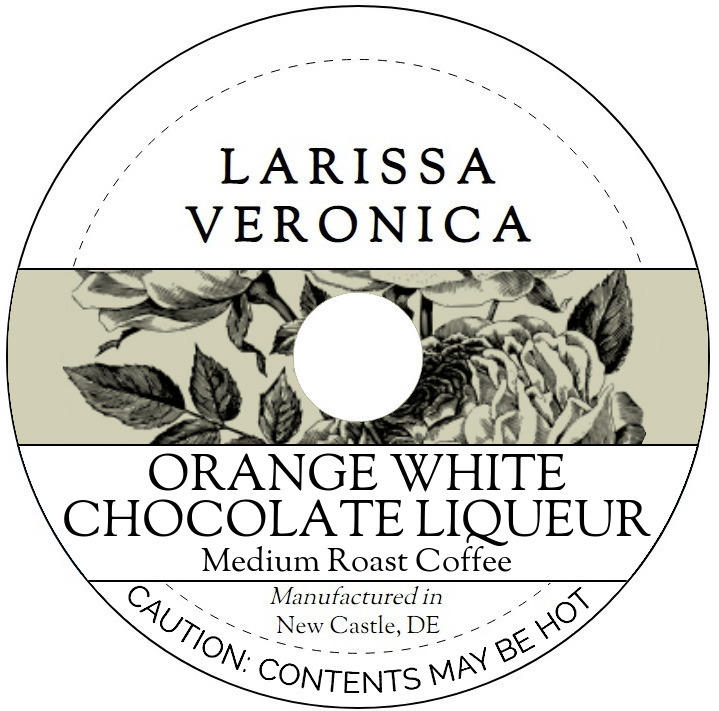 Orange White Chocolate Liqueur Medium Roast Coffee <BR>(Single Serve K-Cup Pods)