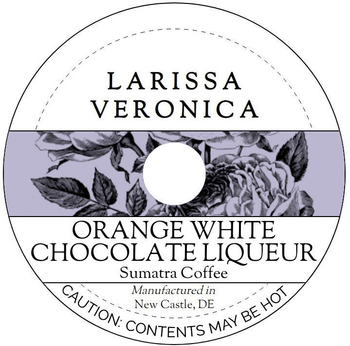 Orange White Chocolate Liqueur Sumatra Coffee <BR>(Single Serve K-Cup Pods)