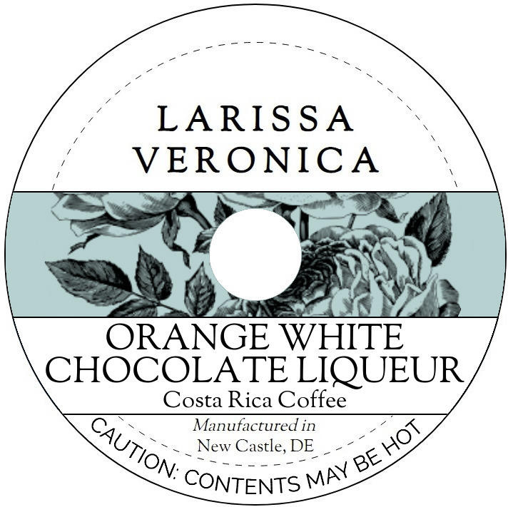 Orange White Chocolate Liqueur Costa Rica Coffee <BR>(Single Serve K-Cup Pods)