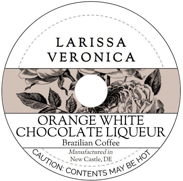 Orange White Chocolate Liqueur Brazilian Coffee <BR>(Single Serve K-Cup Pods)