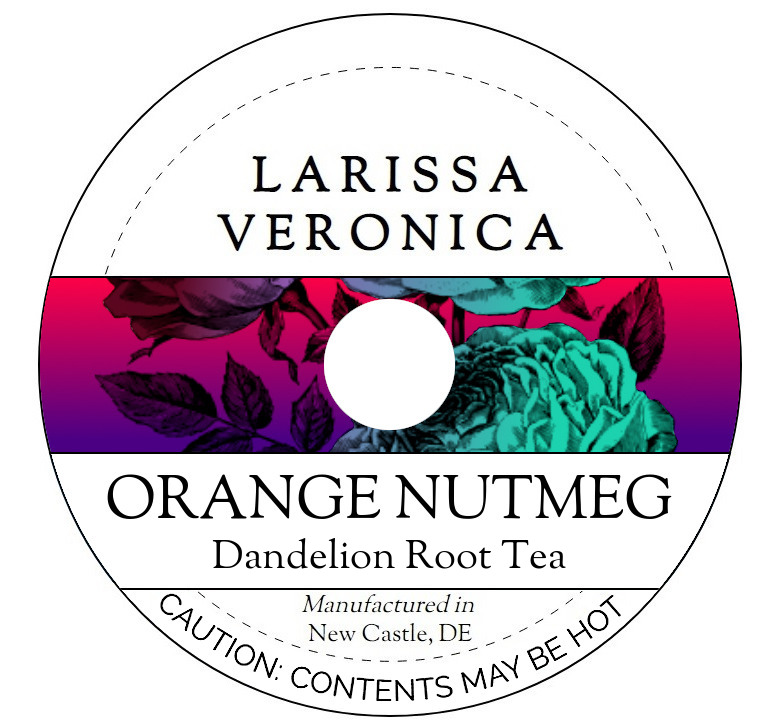 Orange Nutmeg Dandelion Root Tea <BR>(Single Serve K-Cup Pods)