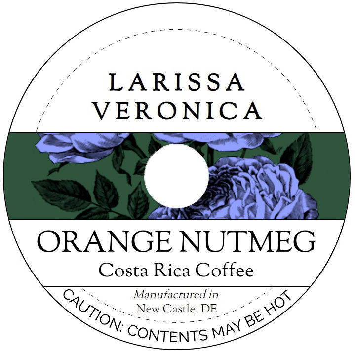 Orange Nutmeg Costa Rica Coffee <BR>(Single Serve K-Cup Pods)