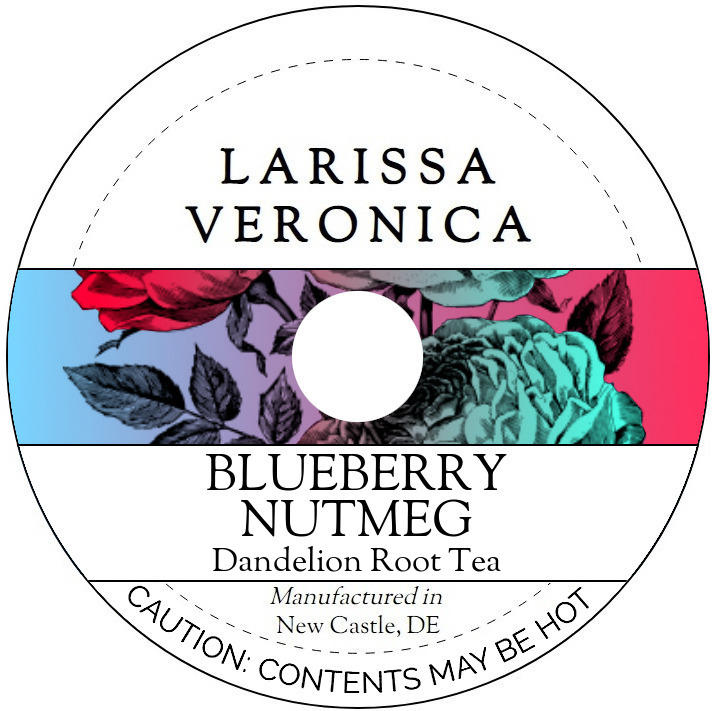 Blueberry Nutmeg Dandelion Root Tea <BR>(Single Serve K-Cup Pods)