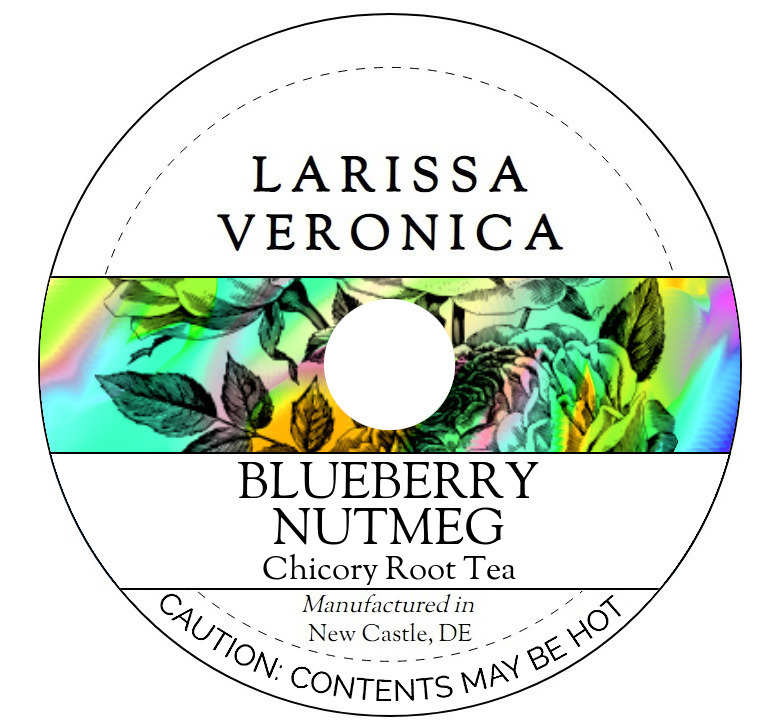 Blueberry Nutmeg Chicory Root Tea <BR>(Single Serve K-Cup Pods)