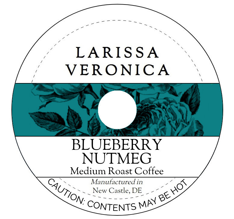 Blueberry Nutmeg Medium Roast Coffee <BR>(Single Serve K-Cup Pods)