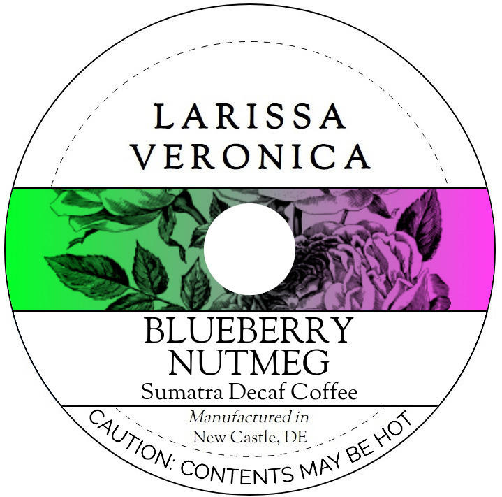 Blueberry Nutmeg Sumatra Decaf Coffee <BR>(Single Serve K-Cup Pods)