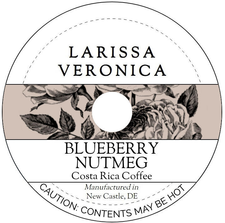 Blueberry Nutmeg Costa Rica Coffee <BR>(Single Serve K-Cup Pods)