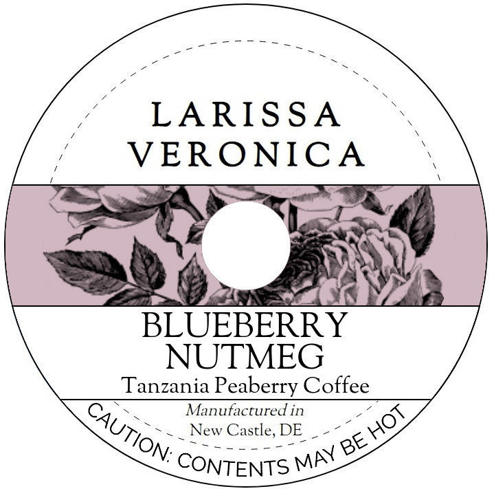 Blueberry Nutmeg Tanzania Peaberry Coffee <BR>(Single Serve K-Cup Pods)