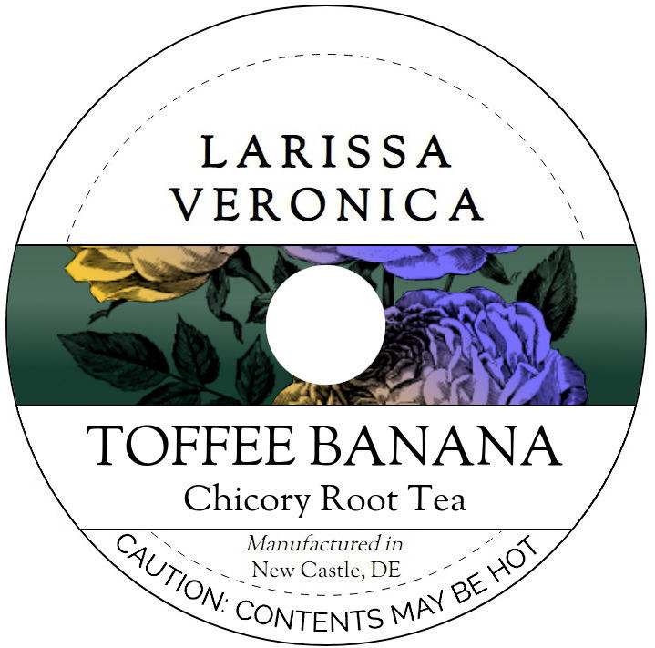 Toffee Banana Chicory Root Tea <BR>(Single Serve K-Cup Pods)