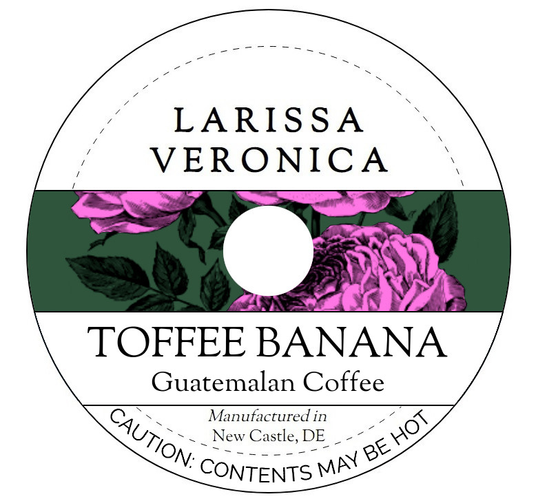 Toffee Banana Guatemalan Coffee <BR>(Single Serve K-Cup Pods)