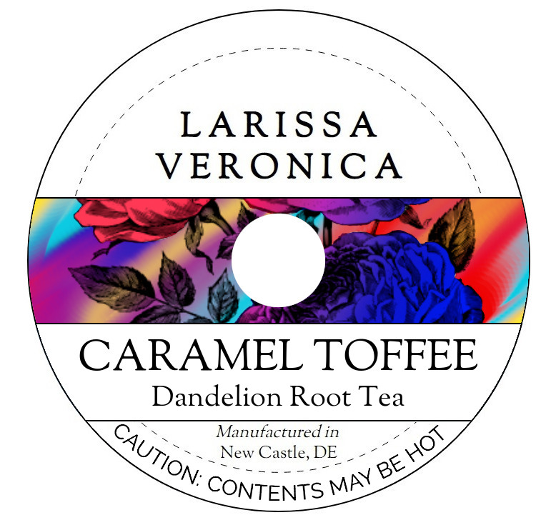 Caramel Toffee Dandelion Root Tea <BR>(Single Serve K-Cup Pods)